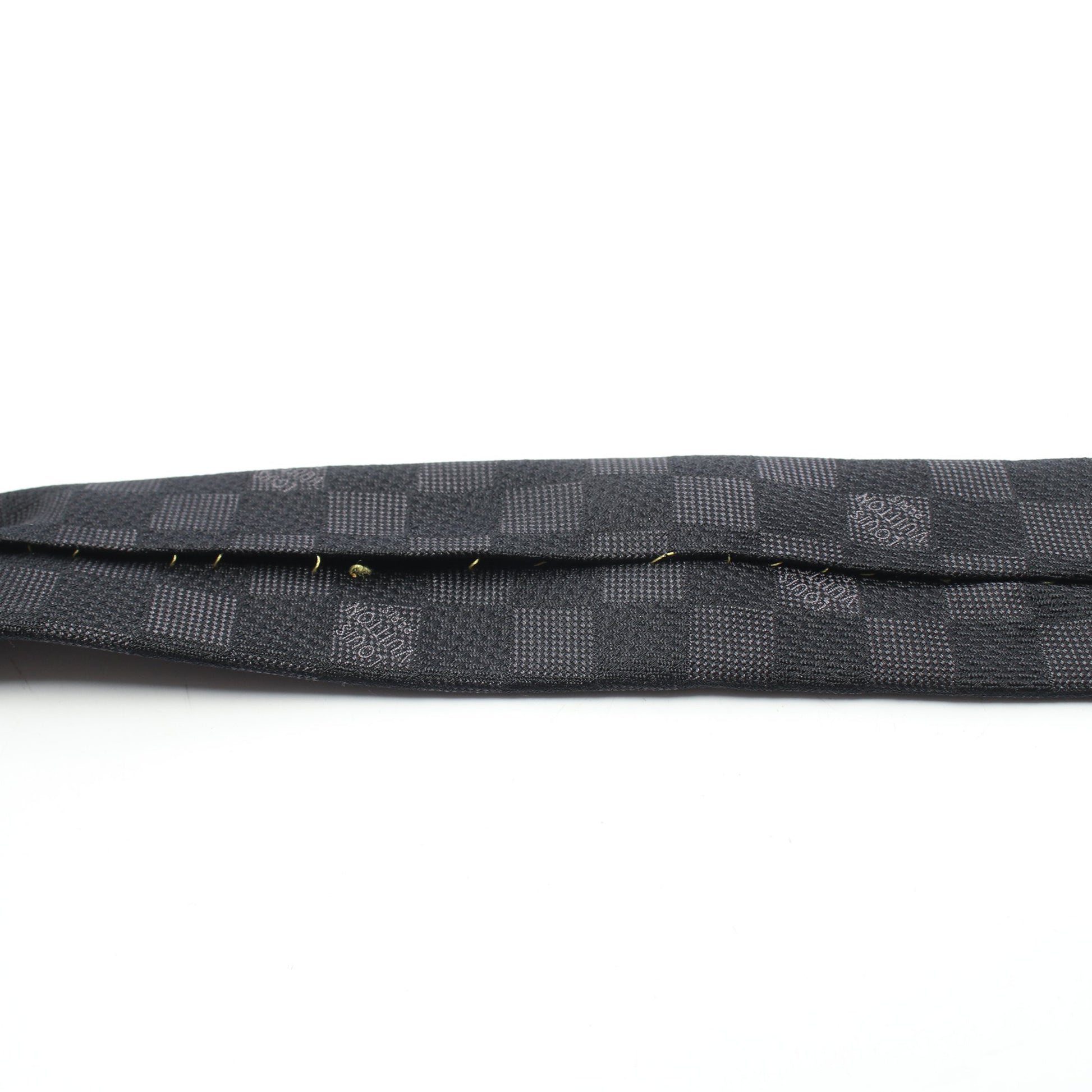 ダミエ ネクタイ シルク ブラック ルイヴィトン 財布・小物 LOUIS VUITTON