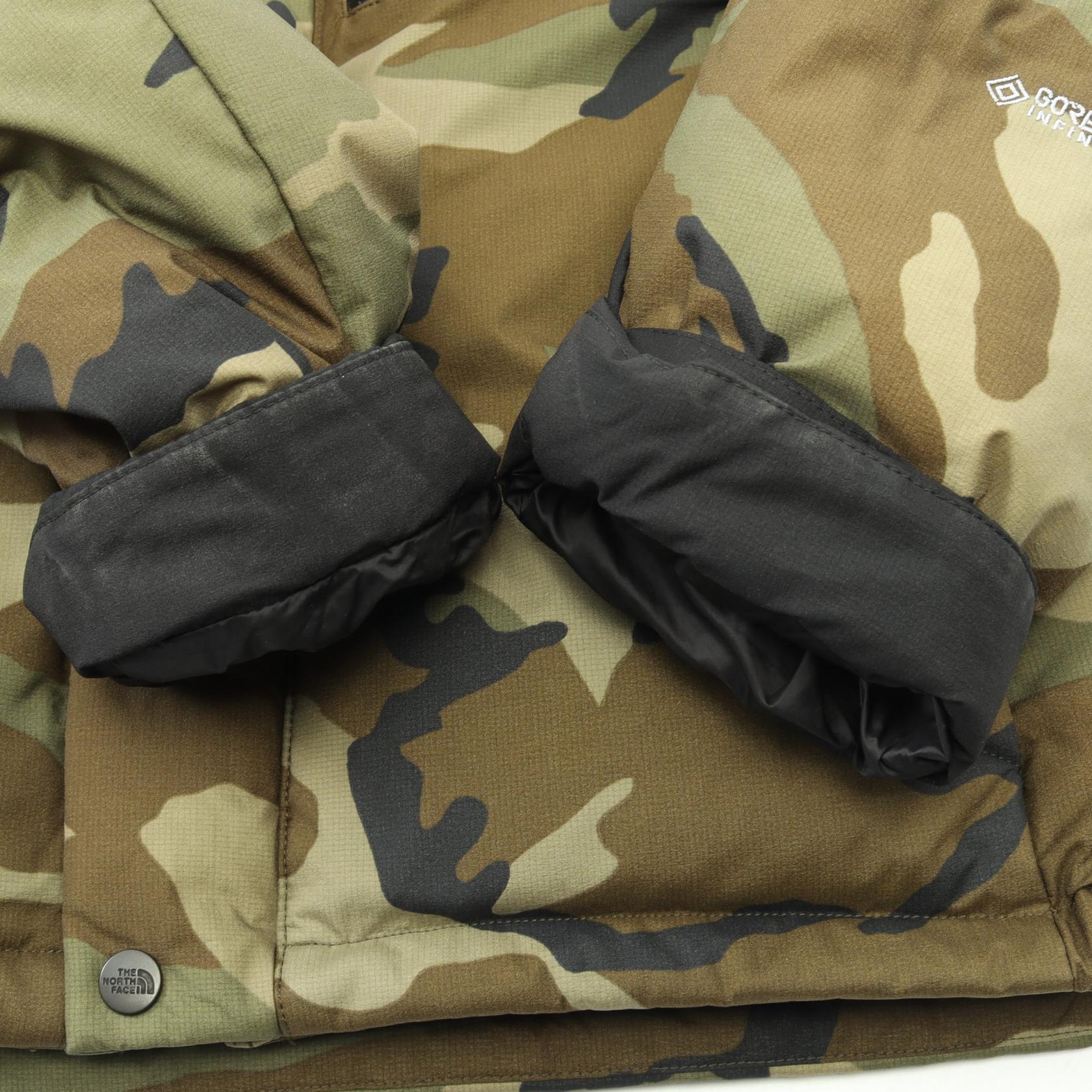 NOVELTY BALTRO LIGHT JACKET フード付き ダウンジャケット ナイロン カーキグリーン ブラック マルチカラー ザノースフェイス アウター THE NORTH FACE