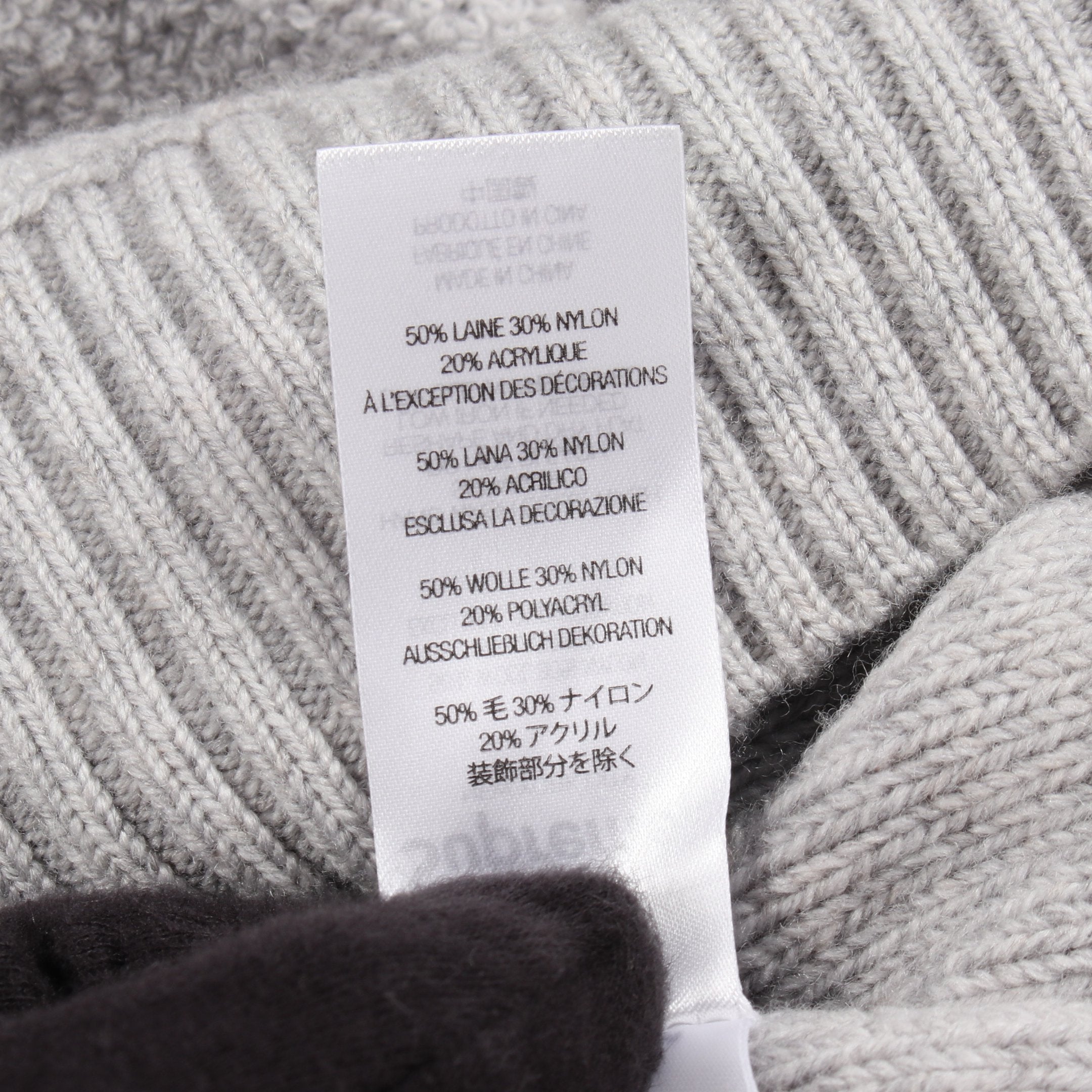 terry small box sweater 24AW ニット ライトグレー ニット ウール