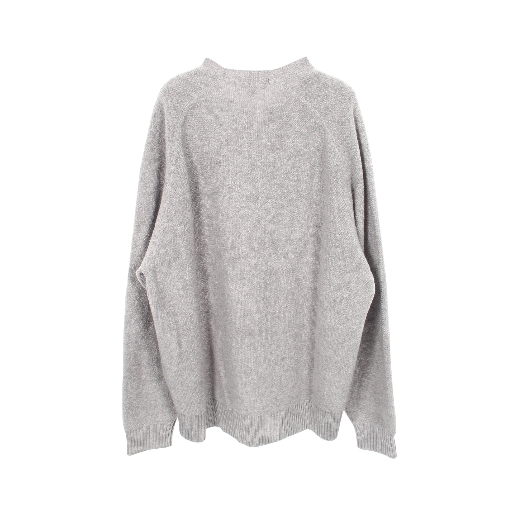 terry small box sweater 24AW ニット ライトグレー ニット ウール