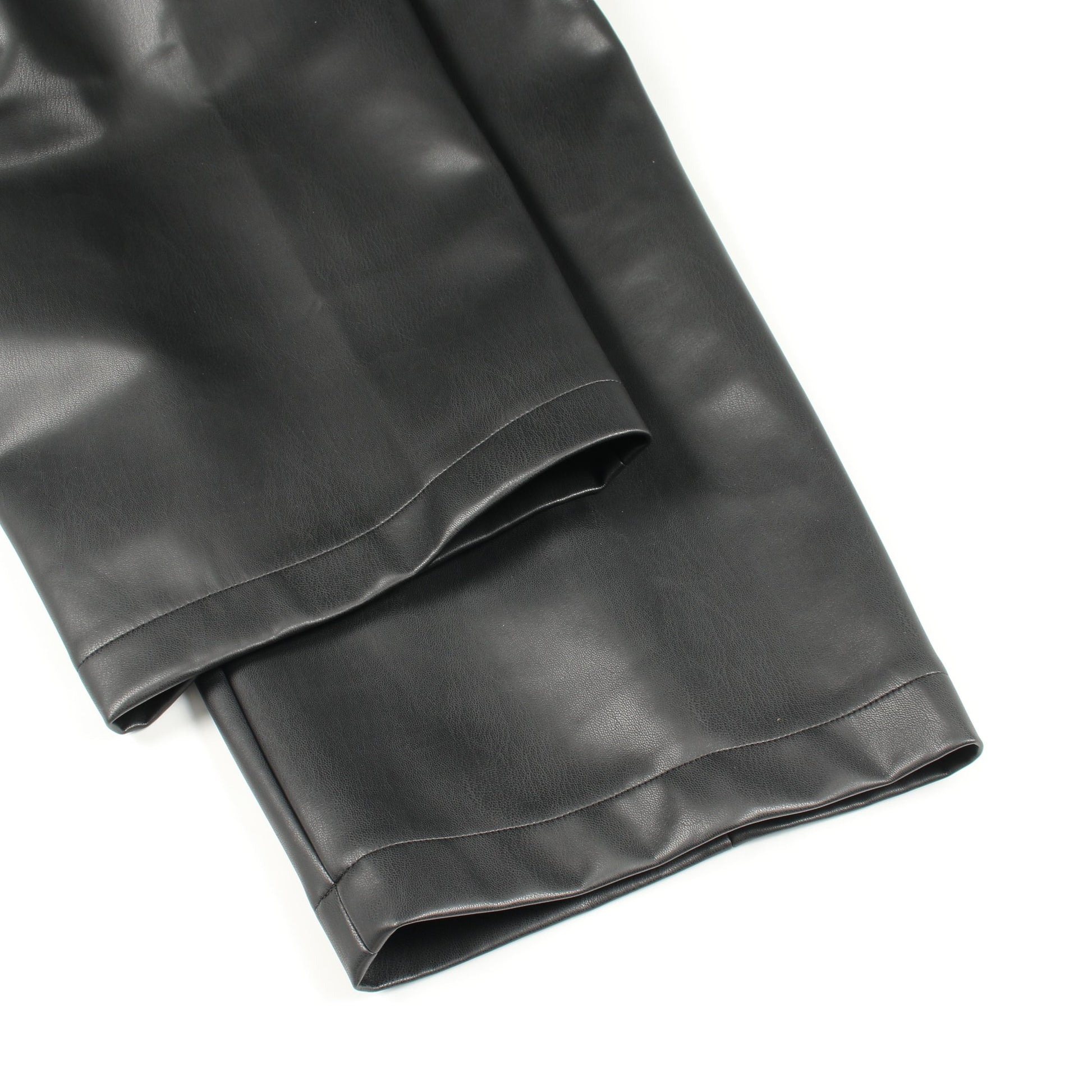 Faux Leather Pants パンツ フェイクレザー ブラック サカイ ボトムス sacai