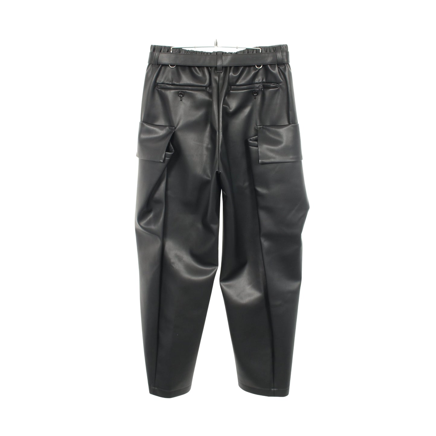 Faux Leather Pants パンツ フェイクレザー ブラック サカイ ボトムス sacai