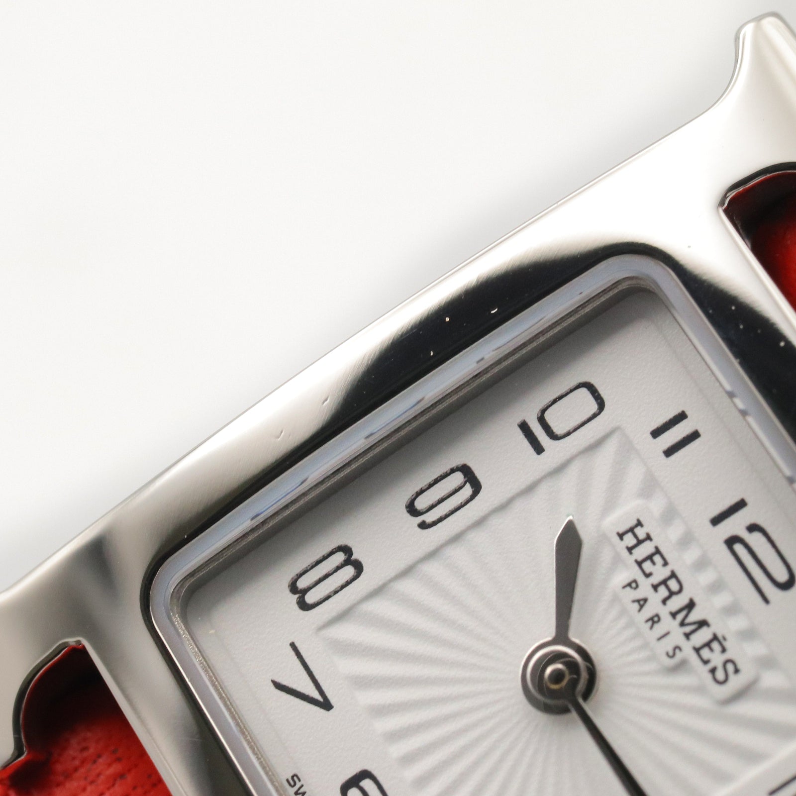エルメス ベルトウォッチ レディース 腕時計 クォーツ ステンレス ホワイト HERMES - エルメス ベルトウォッチ レディース 腕時計 クォーツ