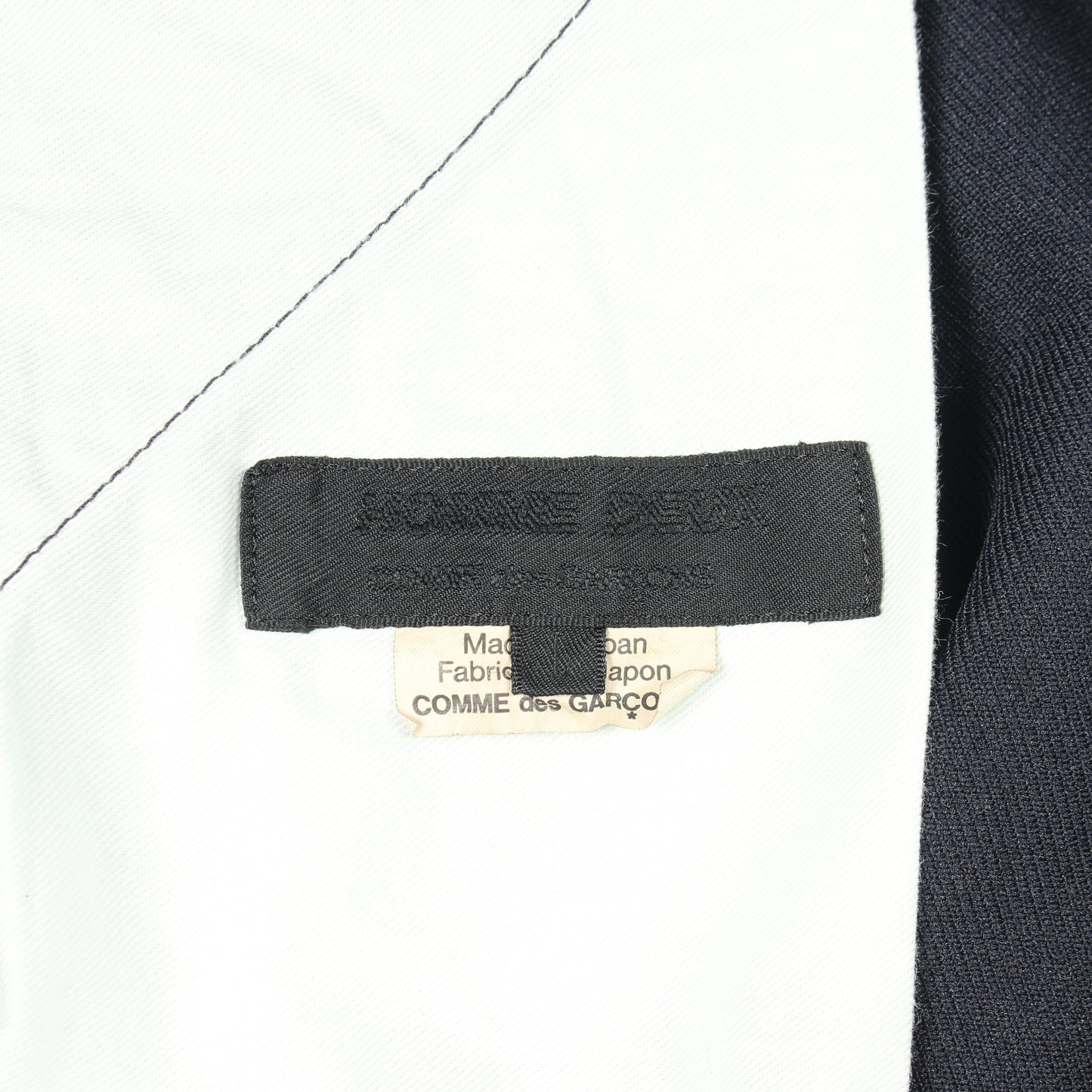 パンツ ネイビー コムデギャルソンオムドゥ ボトムス COMME des GARCONS HOMME DEUX