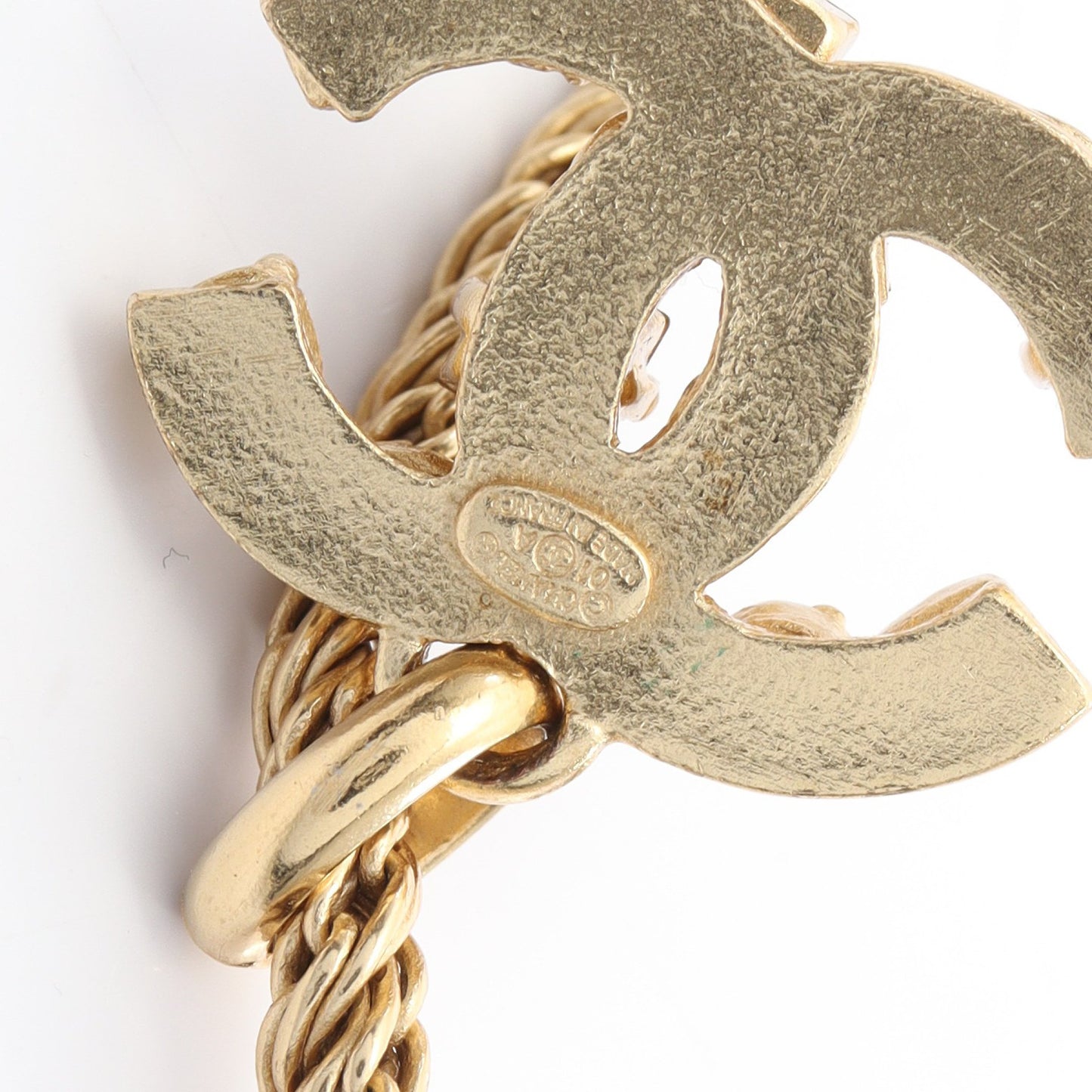 ココマーク グリポア ネックレス GP ラインストーン ゴールド マルチカラー 01A シャネル アクセサリー CHANEL