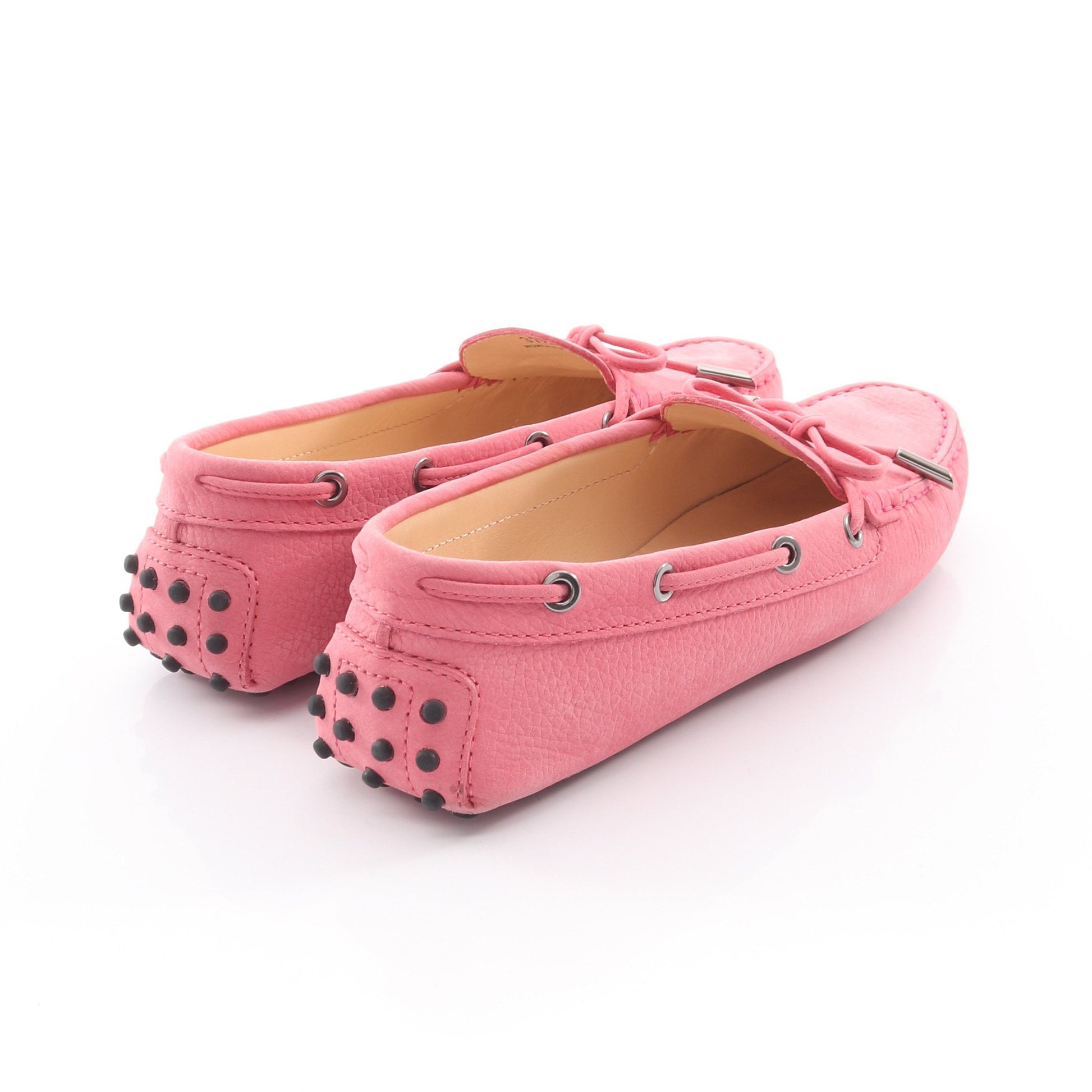 ドライビングシューズ レザー ピンク トッズ シューズ TOD'S