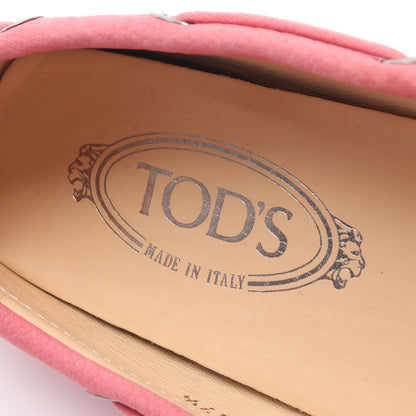 ドライビングシューズ レザー ピンク トッズ シューズ TOD'S