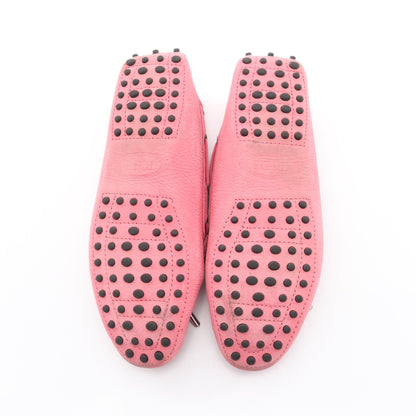 ドライビングシューズ レザー ピンク トッズ シューズ TOD'S