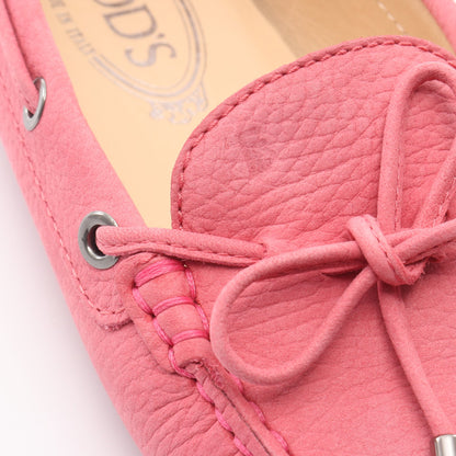 ドライビングシューズ レザー ピンク トッズ シューズ TOD'S