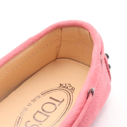 ドライビングシューズ レザー ピンク トッズ シューズ TOD'S