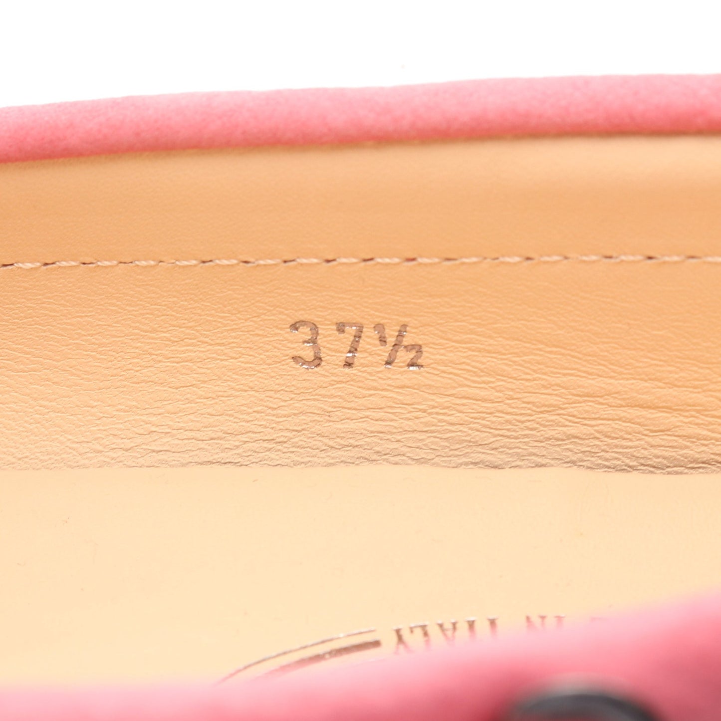 ドライビングシューズ レザー ピンク トッズ シューズ TOD'S