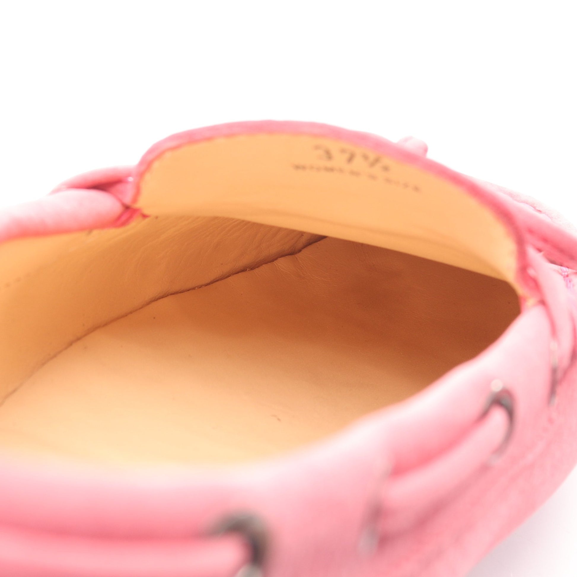 ドライビングシューズ レザー ピンク トッズ シューズ TOD'S