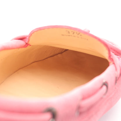 ドライビングシューズ レザー ピンク トッズ シューズ TOD'S