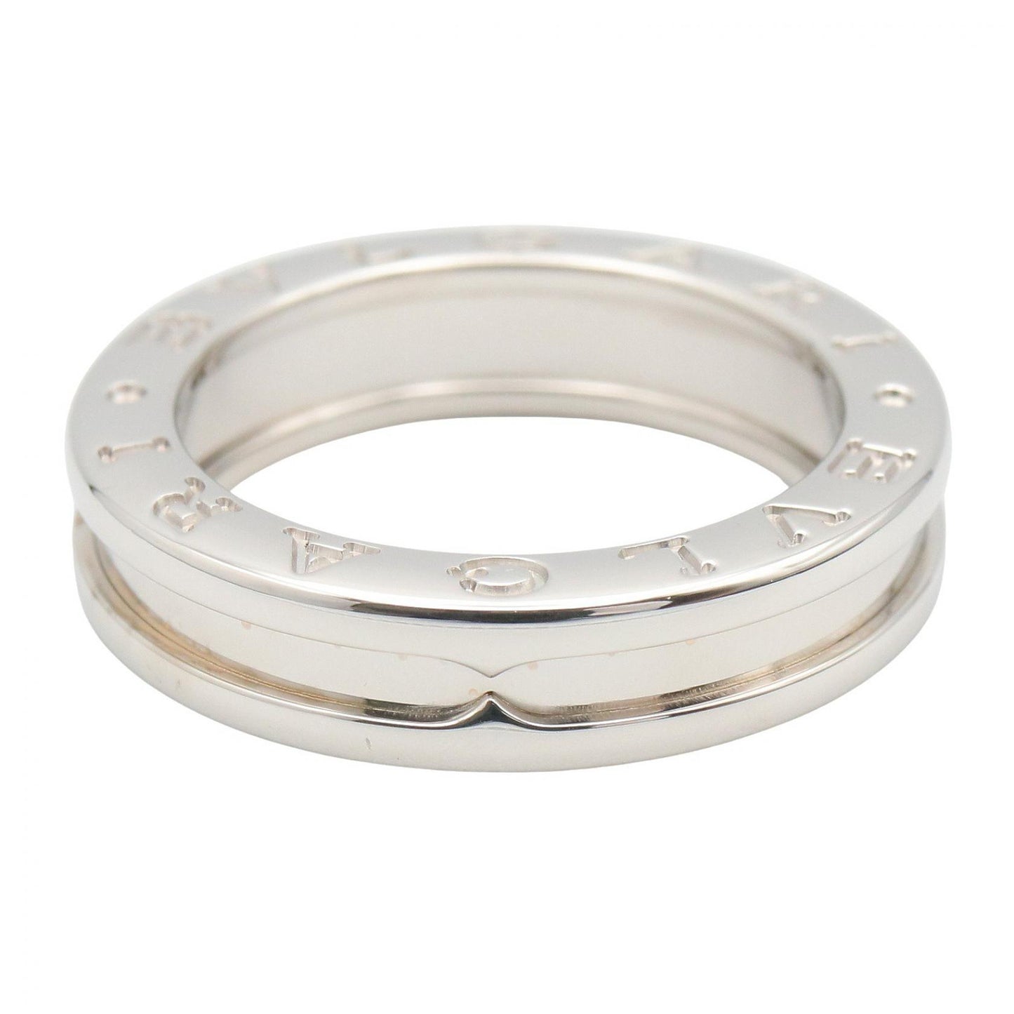 B-zero1 リング 1バンド リング 指輪 K18WG シルバー ホワイトゴールド ブルガリ アクセサリー BVLGARI