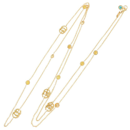 GGランニング ブルートパーズ ネックレス ネックレス K18YG ブルートパーズ イエローゴールド ブルー グッチ アクセサリー GUCCI