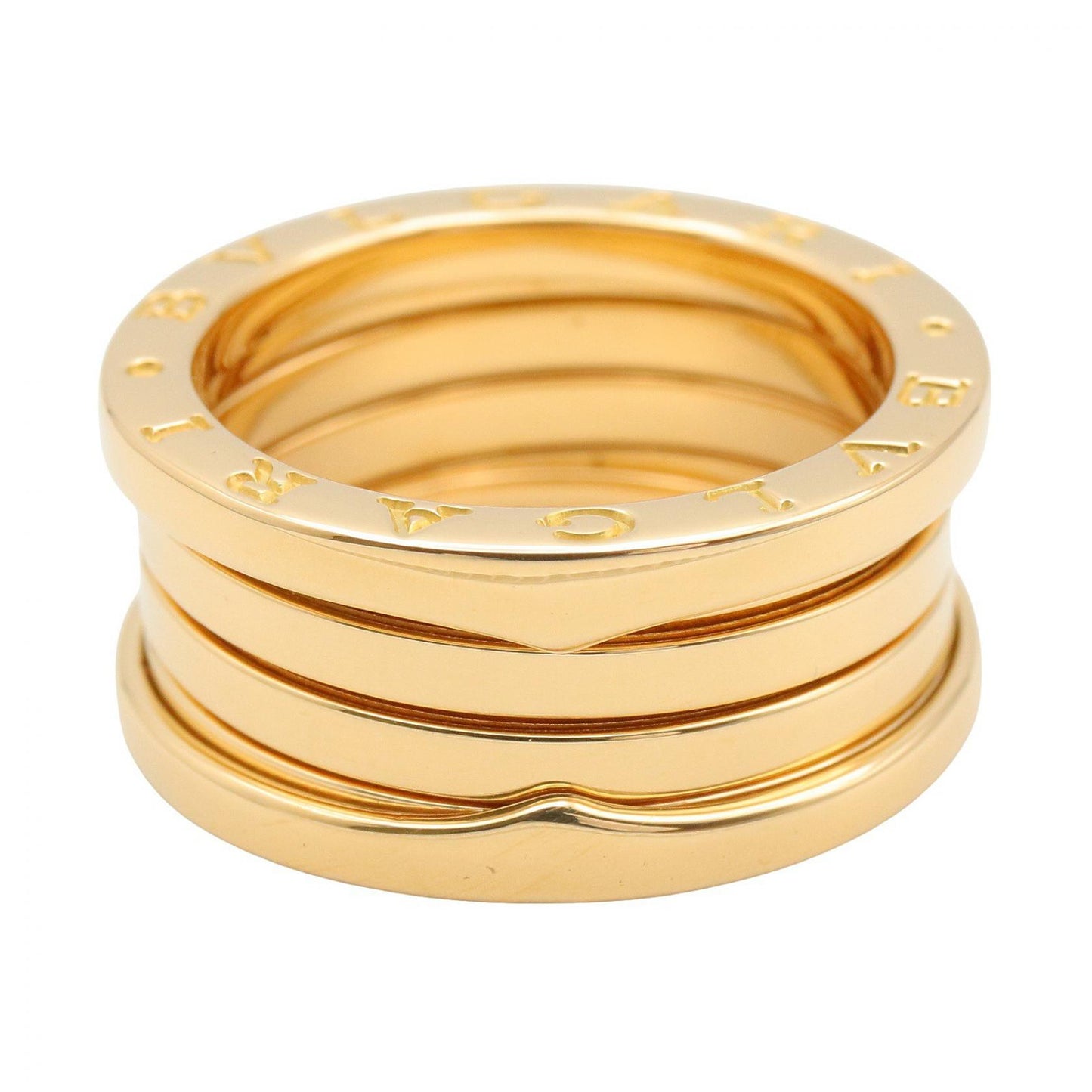 B-zero1 リング 4バンド リング 指輪 K18YG ゴールド イエローゴールド ブルガリ アクセサリー BVLGARI