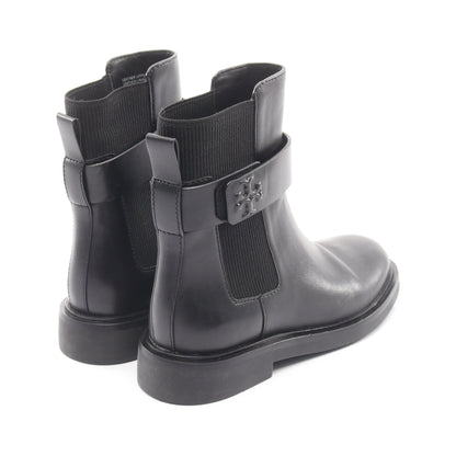 DOUBLE T CHELSEA BOOT ブーツ レザー ブラック トリーバーチ シューズ TORY BURCH