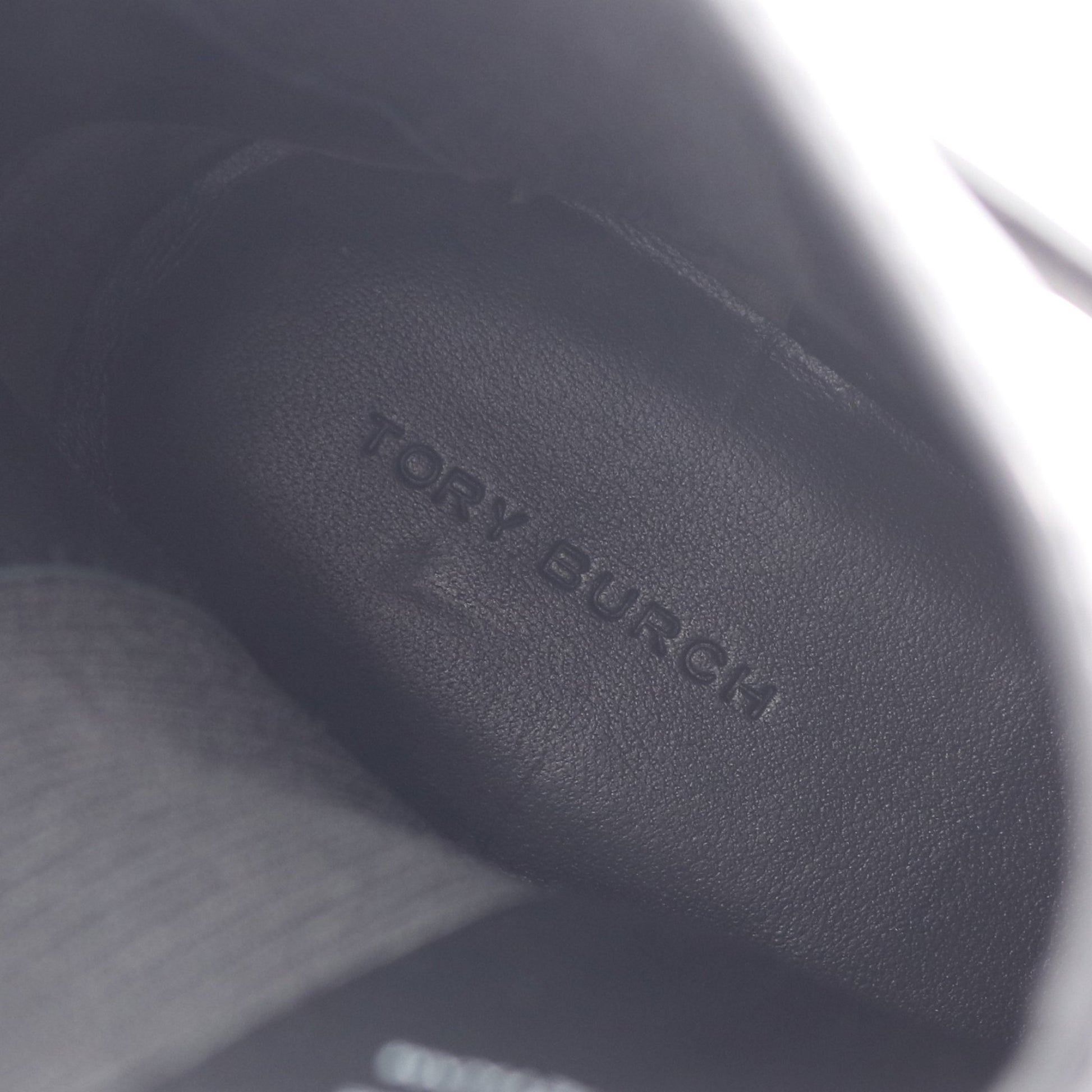 DOUBLE T CHELSEA BOOT ブーツ レザー ブラック トリーバーチ シューズ TORY BURCH