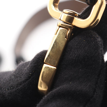 モントレゾール ショルダーバッグ レザー ブラック レッド フェンディ バッグ FENDI
