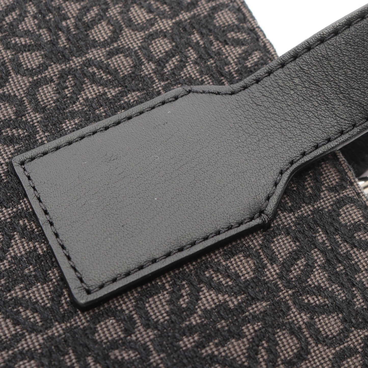 バックルホリゾンタル アナグラム ショルダーバッグ トートバッグ キャンバス レザー ブラック ロエベ バッグ LOEWE