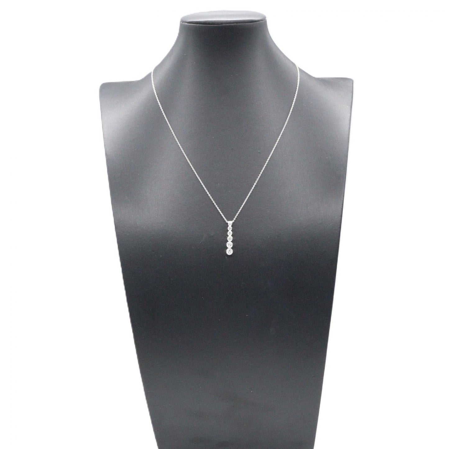 ジャズ グラジュエイテッド ドロップ ダイヤ ネックレス ネックレス PT950 ダイヤモンド プラチナ クリア ティファニー アクセサリー TIFFANY & Co.
