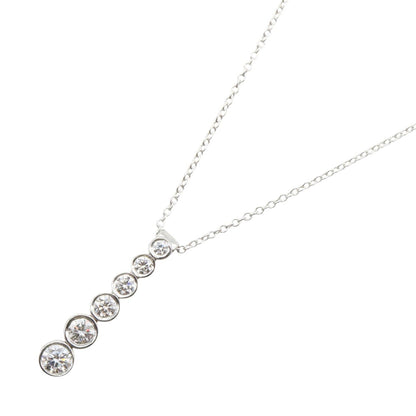 ジャズ グラジュエイテッド ドロップ ダイヤ ネックレス ネックレス PT950 ダイヤモンド プラチナ クリア ティファニー アクセサリー TIFFANY & Co.