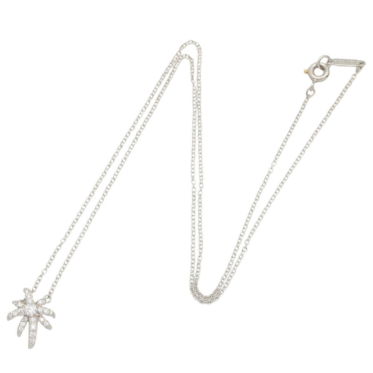 ファイヤーワークス ダイヤ ネックレス ネックレス PT950 ダイヤモンド クリア プラチナ ティファニー アクセサリー TIFFANY & Co.