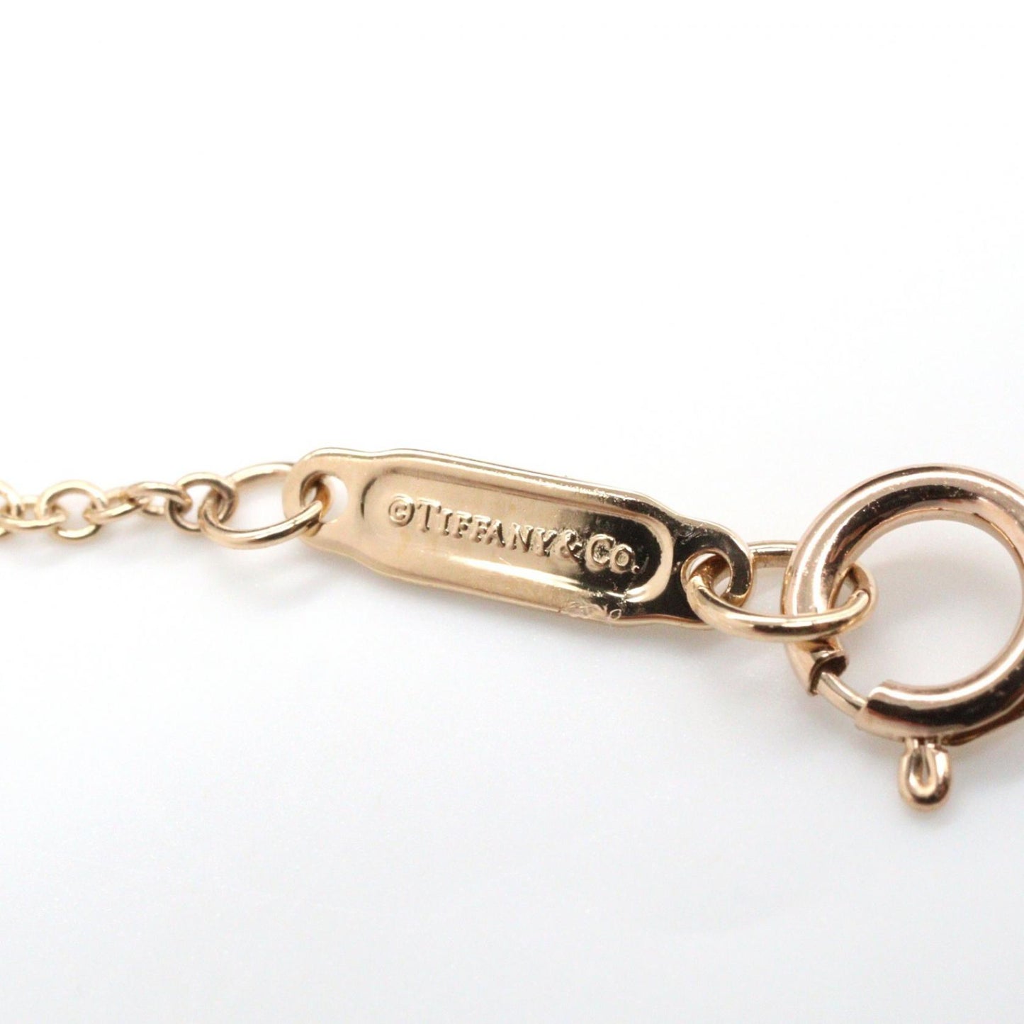 Tスマイル スモール ダイヤ ネックレス ネックレス K18PG ダイヤモンド ピンクゴールド クリア ティファニー アクセサリー TIFFANY & Co.