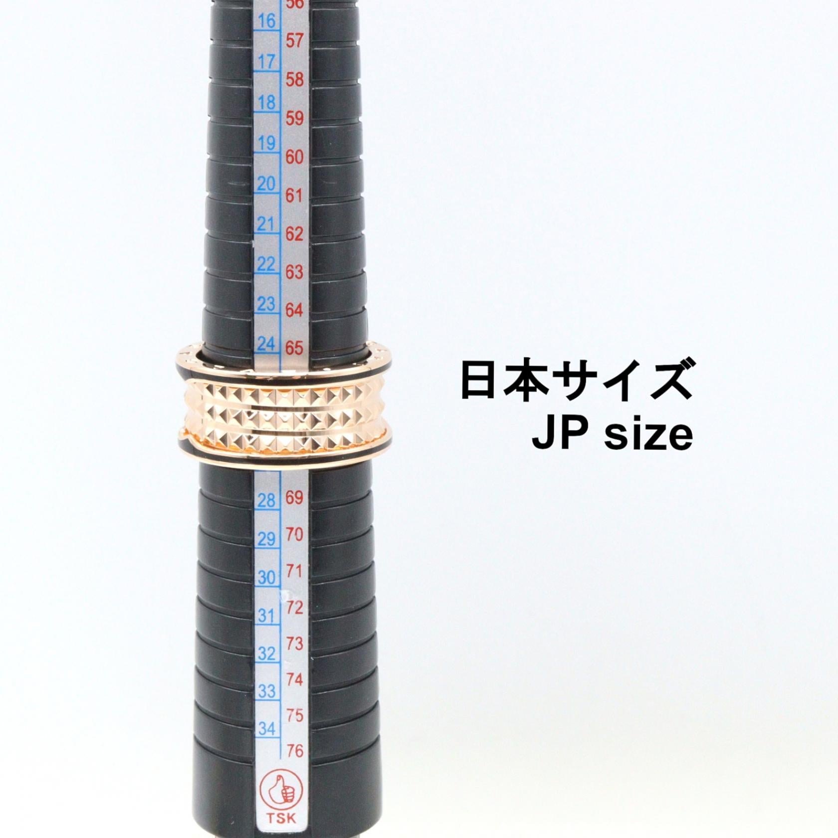 B-zero1 ビーゼロワン ロック リング セラミック リング 指輪 K18PG セラミック ピンクゴールド ブラック ブルガリ アクセサリー BVLGARI
