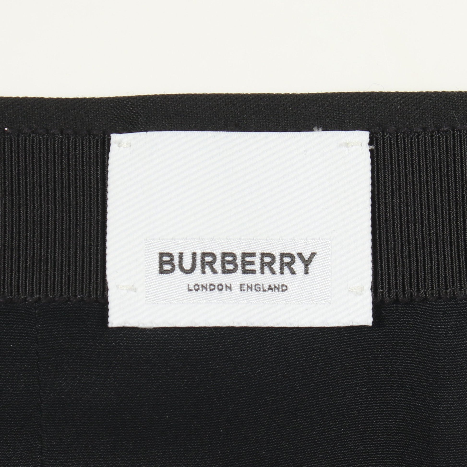 スカート ウール ブラック ホワイト バーバリー ボトムス BURBERRY