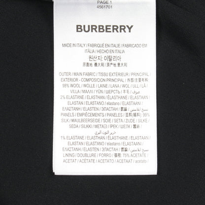 スカート ウール ブラック ホワイト バーバリー ボトムス BURBERRY