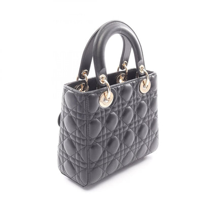 LADY DIOR MY ABCDIOR 2WAY ハンドバッグ レザー ブラック クリスチャンディオール バッグ Christian Dior