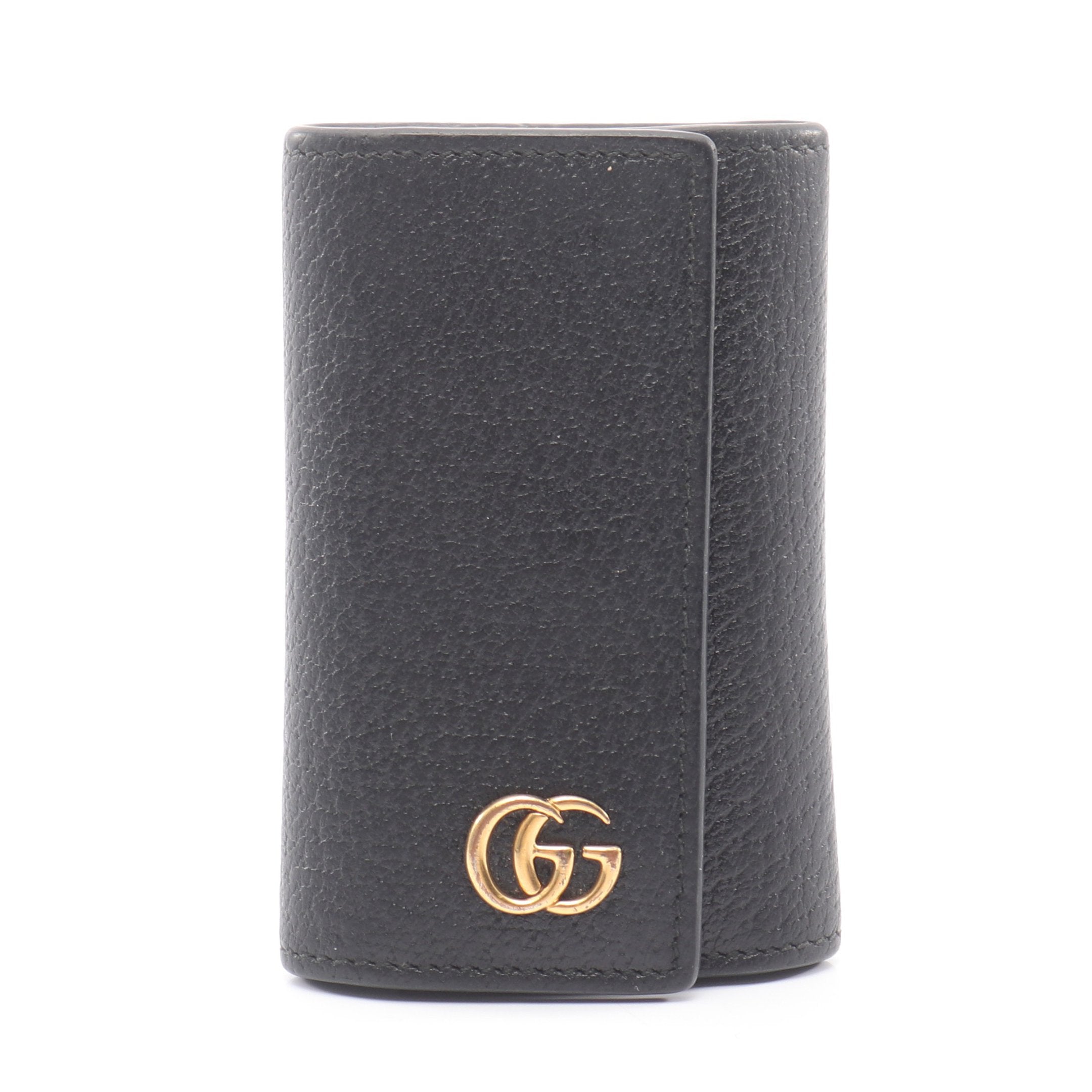 【GUCCI】グッチ レザー GGマーモント iPhoneXSMaxケース GGマーモント 6連 キーケース レザー ブラック グッチ – RECLO