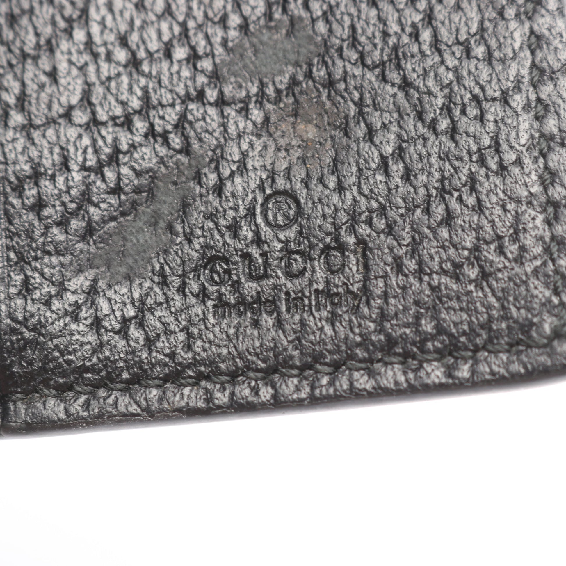 GGマーモント 6連 キーケース レザー ブラック グッチ 財布・小物 GUCCI