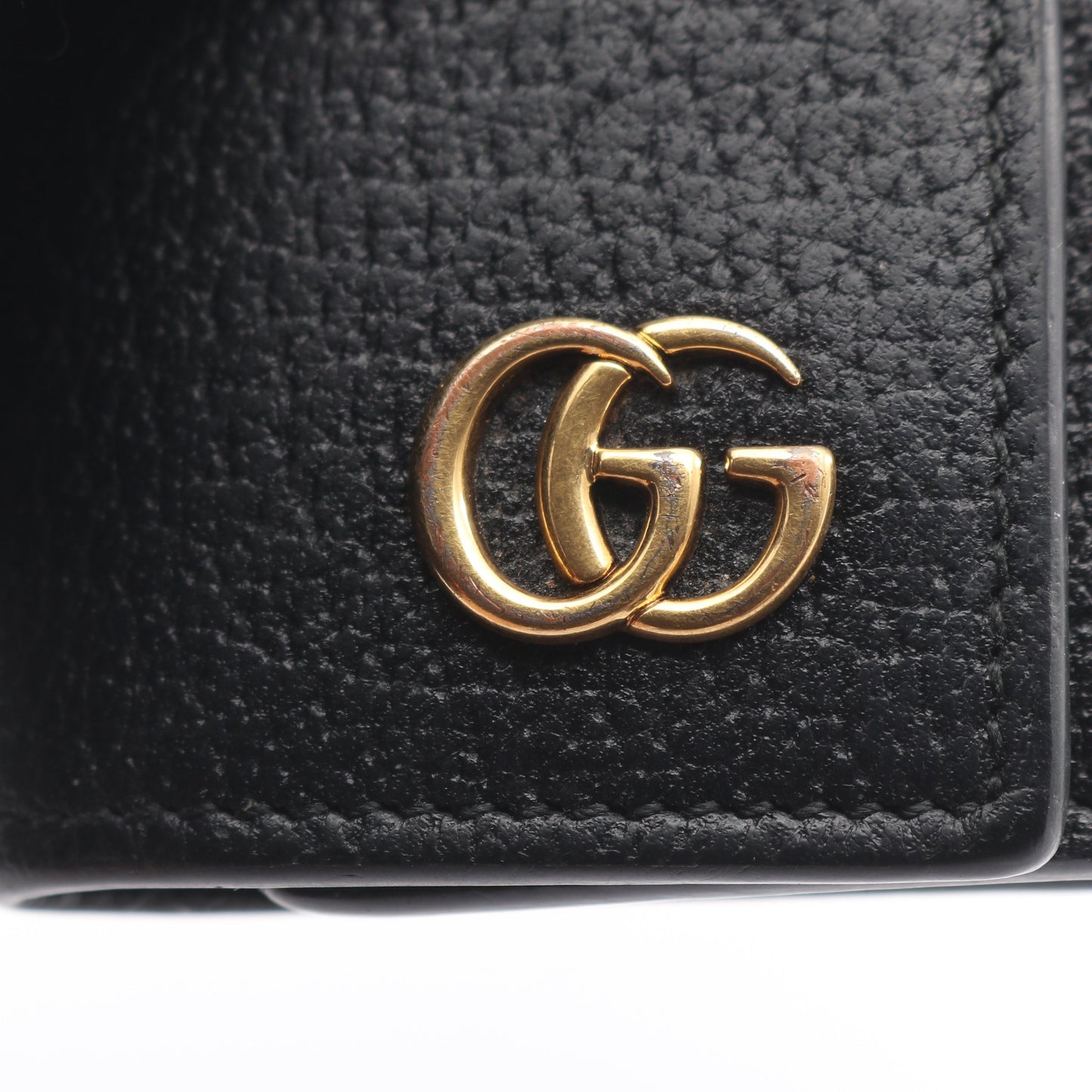 GGマーモント 6連 キーケース レザー ブラック グッチ 財布・小物 GUCCI