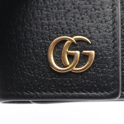 GGマーモント 6連 キーケース レザー ブラック グッチ 財布・小物 GUCCI