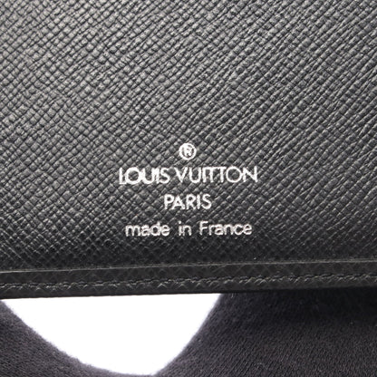 ポルト バルール カルトクレディ タイガ アルドワーズ 二つ折り長財布 札入れ レザー ブラック ルイヴィトン 財布・小物 LOUIS VUITTON