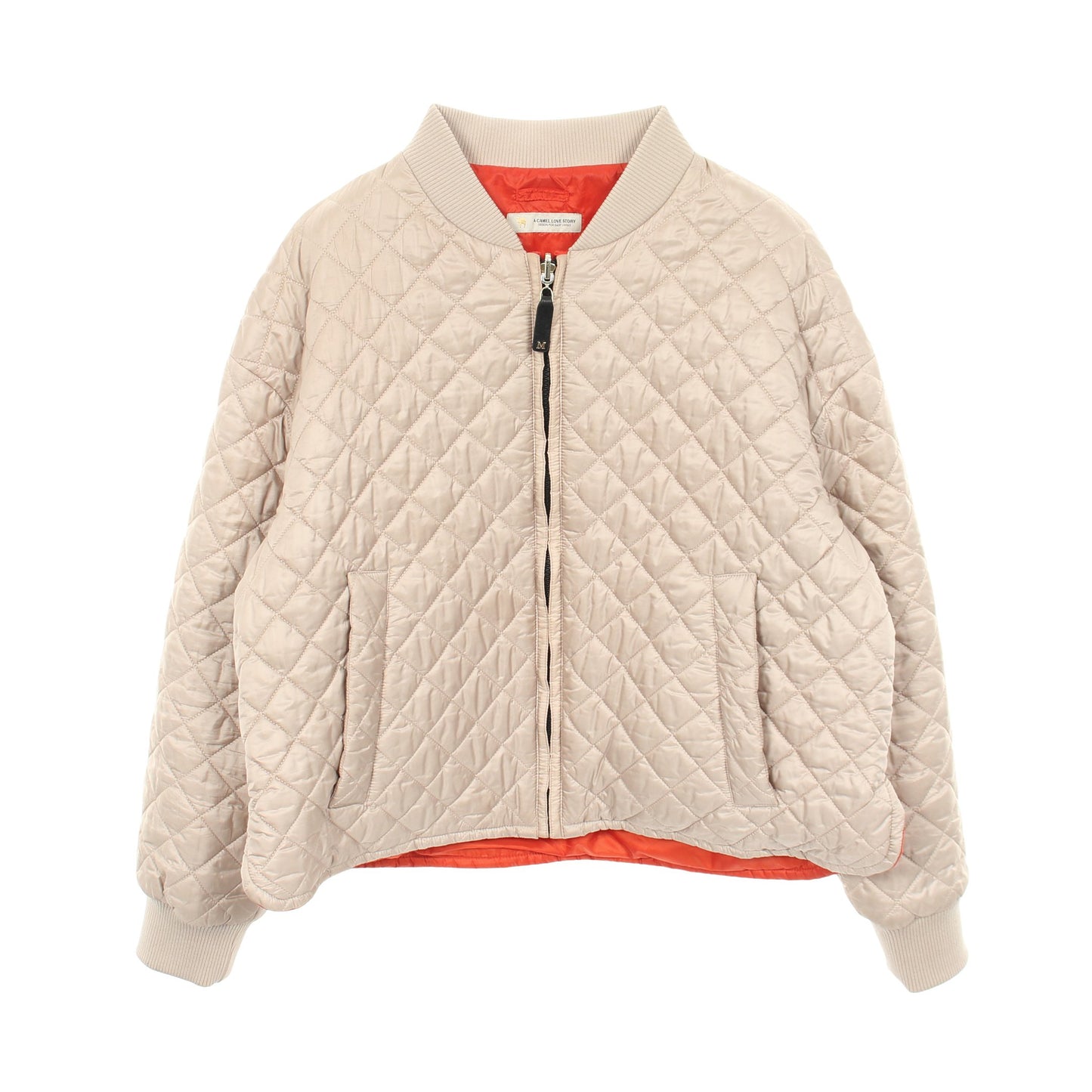 THE CUBE LICIA リバーシブル ボンバージャケット ベージュ マックスマーラ アウター Max Mara