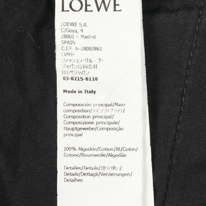 アナグラム バギー デニムパンツ コットン ダークグレー ロエベ ボトムス LOEWE