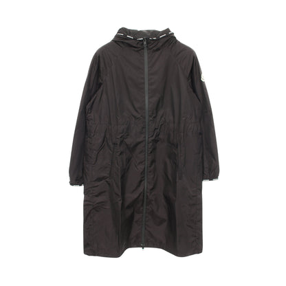 RASABEN フード付き コート ナイロン ブラック モンクレール アウター MONCLER