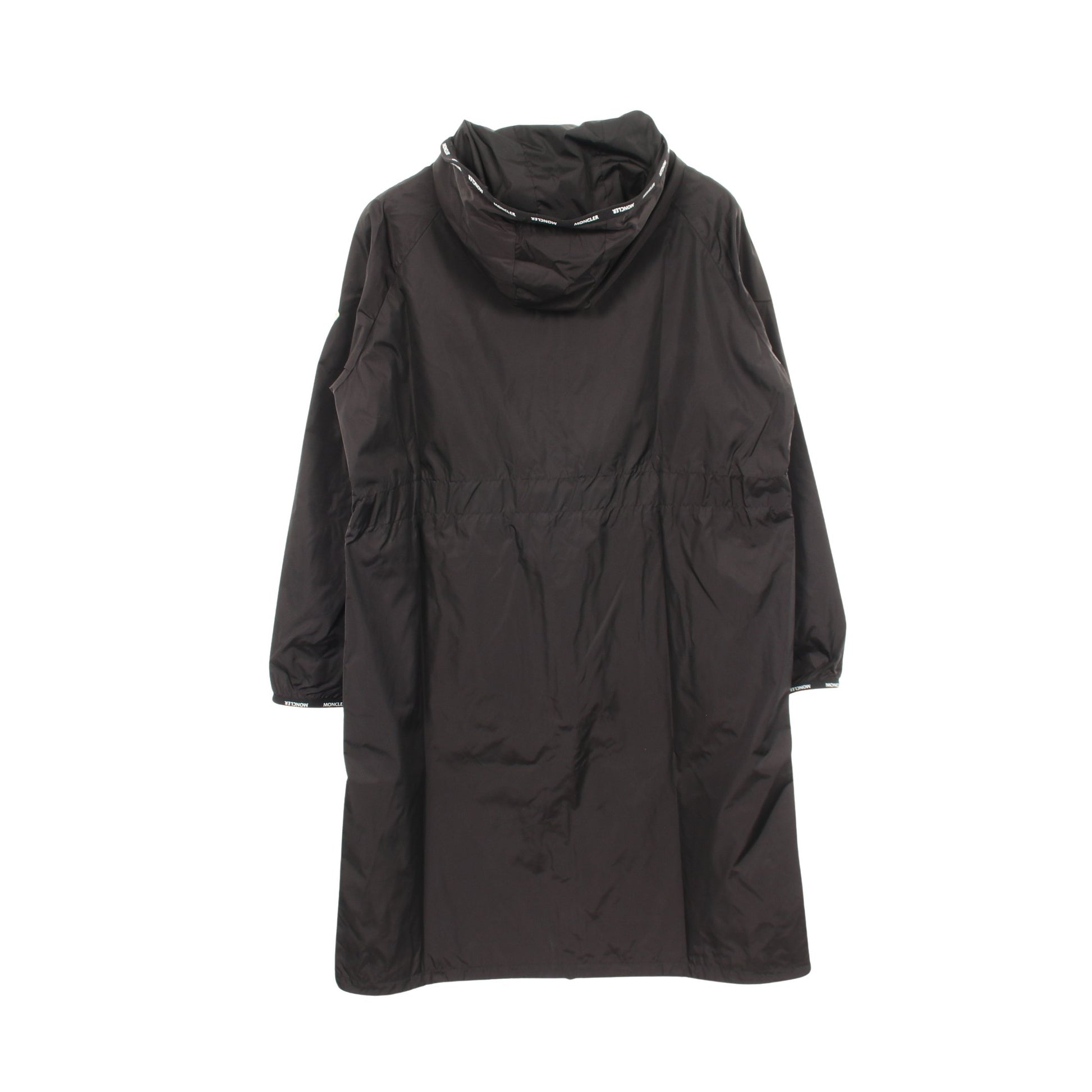 RASABEN フード付き コート ナイロン ブラック モンクレール アウター MONCLER