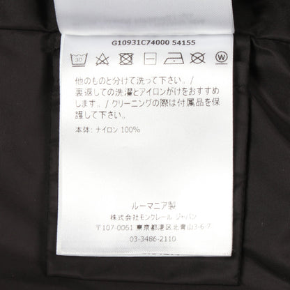 RASABEN フード付き コート ナイロン ブラック モンクレール アウター MONCLER