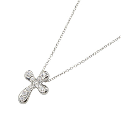 スモールクロス ダイヤ ネックレス ネックレス PT950 ダイヤモンド プラチナ クリア ティファニー アクセサリー TIFFANY & Co.