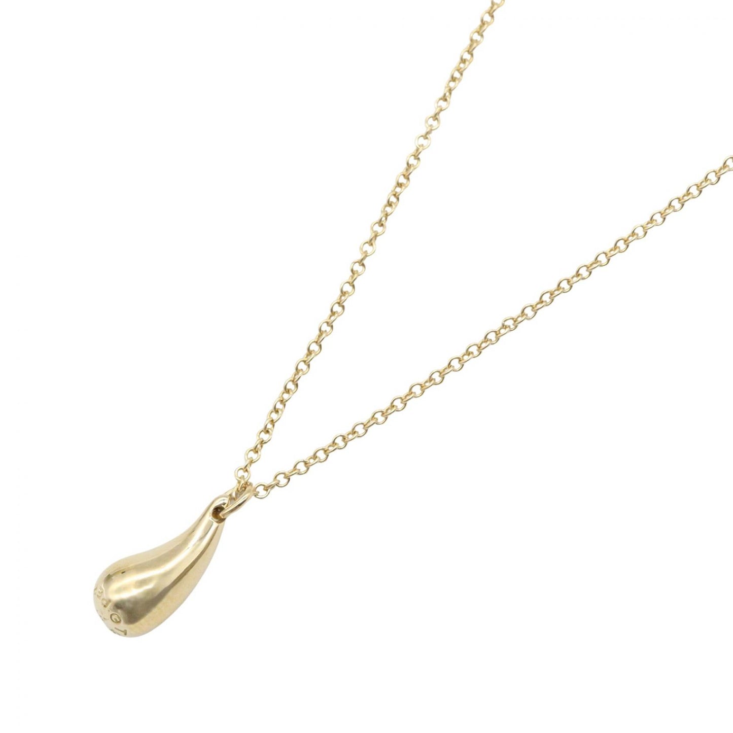 ティアドロップ ネックレス ネックレス K18YG イエローゴールド ティファニー アクセサリー TIFFANY & Co.