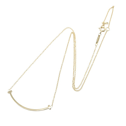 Tスマイル ネックレス スモール ネックレス K18YG イエローゴールド ティファニー アクセサリー TIFFANY & Co.