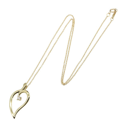 リーフ ネックレス ダイヤ ネックレス K18YG ダイヤモンド イエローゴールド クリア ティファニー アクセサリー TIFFANY & Co.
