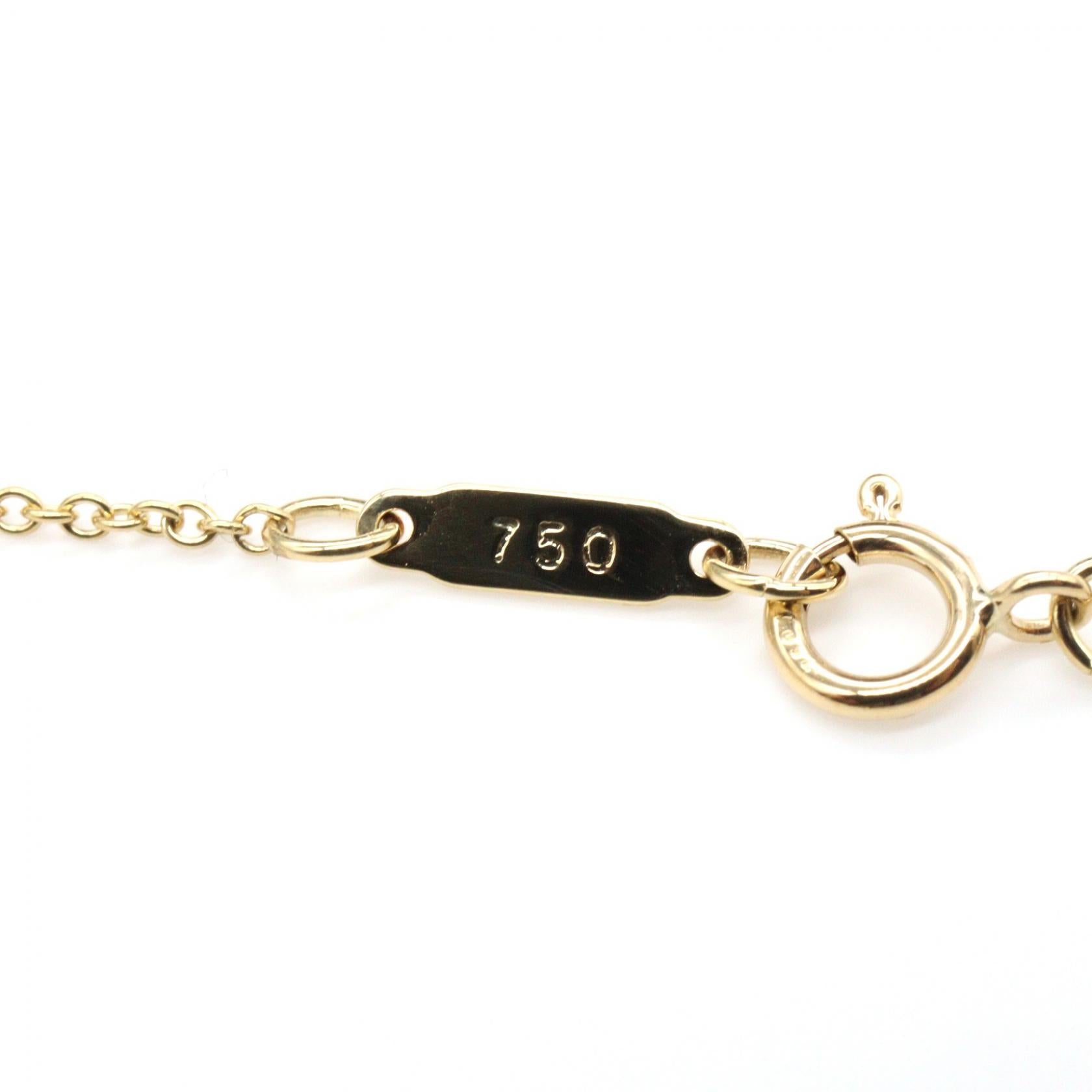 リーフ ネックレス ダイヤ ネックレス K18YG ダイヤモンド イエローゴールド クリア ティファニー アクセサリー TIFFANY & Co.