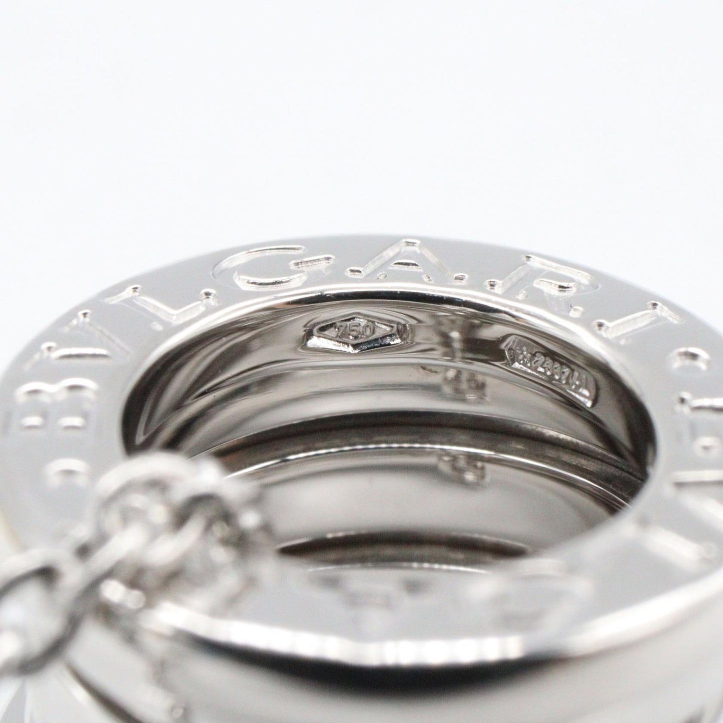 B-zero1 ビーゼロワン ネックレス ネックレス K18WG ホワイトゴールド ブルガリ アクセサリー BVLGARI