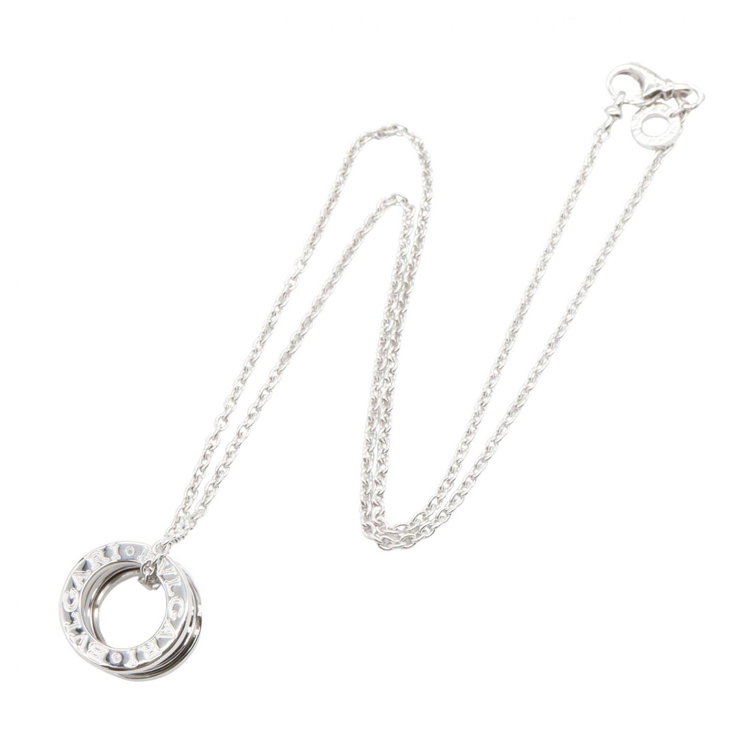 B-zero1 ビーゼロワン ネックレス ネックレス K18WG ホワイトゴールド ブルガリ アクセサリー BVLGARI
