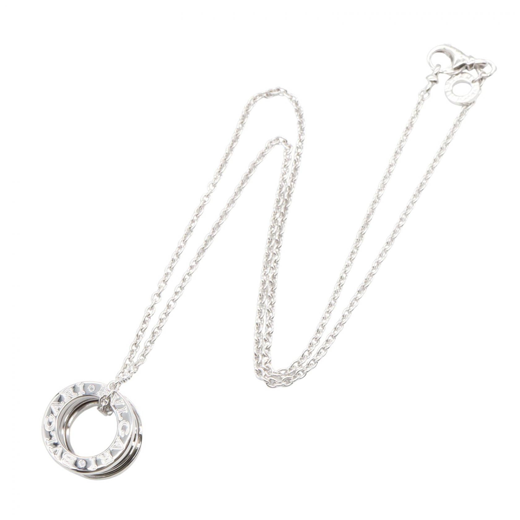 B-zero1 ビーゼロワン ネックレス ネックレス K18WG ホワイトゴールド ブルガリ アクセサリー BVLGARI